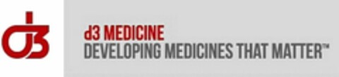 d3 MEDICINE DEVELOPING MEDICINES THAT MATTER Logo (WIPO, 03.09.2014)