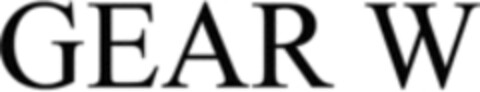 GEAR W Logo (WIPO, 14.10.2015)
