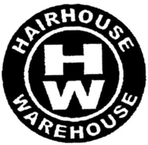 HW HAIRHOUSE WAREHOUSE Logo (WIPO, 02/08/2007)