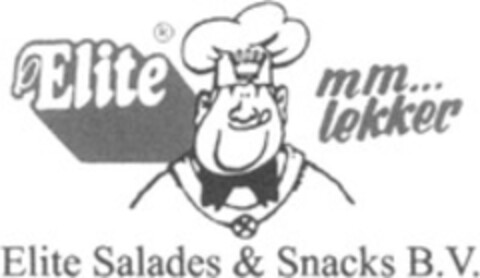 Elite mm... lekker Elite Salades & Snacks B.V. Logo (WIPO, 19.03.2008)