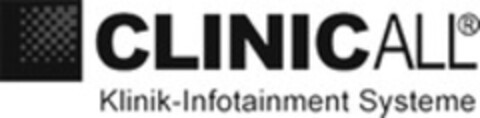 CLINICALL Klinik-Infotainment Systeme Logo (WIPO, 09/18/2009)