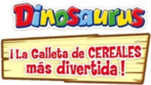 Dinosaurus ¡La Galleta de CEREALES más divertida! Logo (WIPO, 31.03.2010)