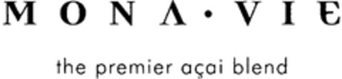 MONA · VIE the premier açai blend Logo (WIPO, 27.01.2011)