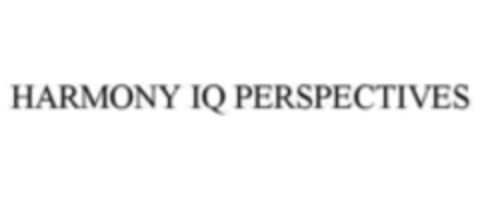 HARMONY IQ PERSPECTIVES Logo (WIPO, 08/27/2015)