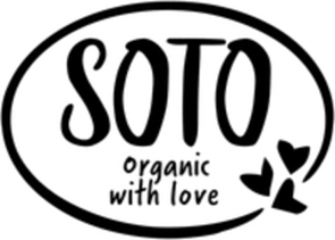 SOTO organic with love Logo (WIPO, 06.04.2023)