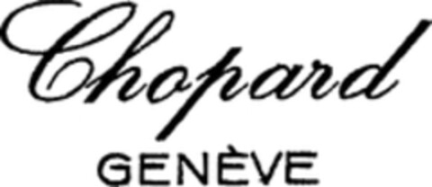 Chopard GENÈVE Logo (WIPO, 18.02.1969)