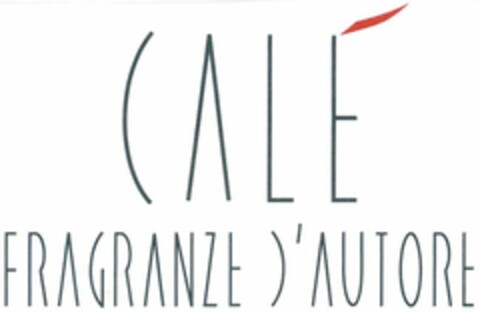 CALÉ FRAGRANZE D'AUTORE Logo (WIPO, 26.10.2017)