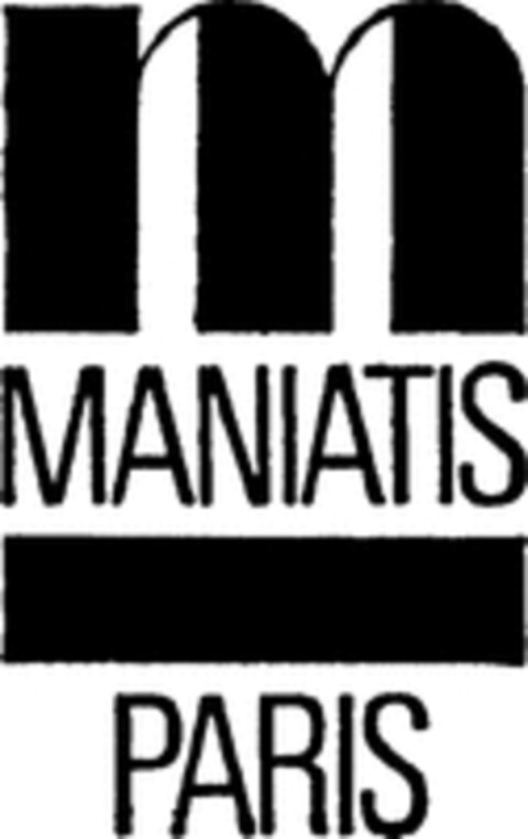 m MANIATIS PARIS Logo (WIPO, 21.07.1977)