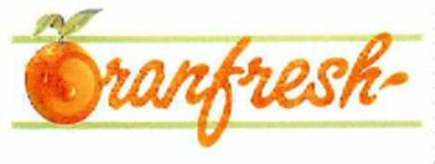 Oranfresh Logo (WIPO, 16.10.1989)