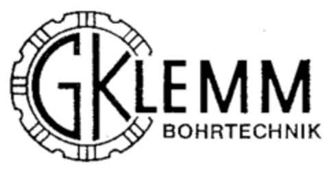 GKLEMM BOHRTECHNIK Logo (WIPO, 22.12.1995)