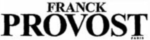 FRANCK PROVOST PARIS Logo (WIPO, 28.07.2011)