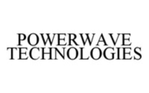 POWERWAVE TECHNOLOGIES Logo (WIPO, 12/11/2014)