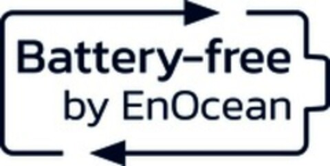 Battery-free by EnOcean Logo (WIPO, 05.04.2019)