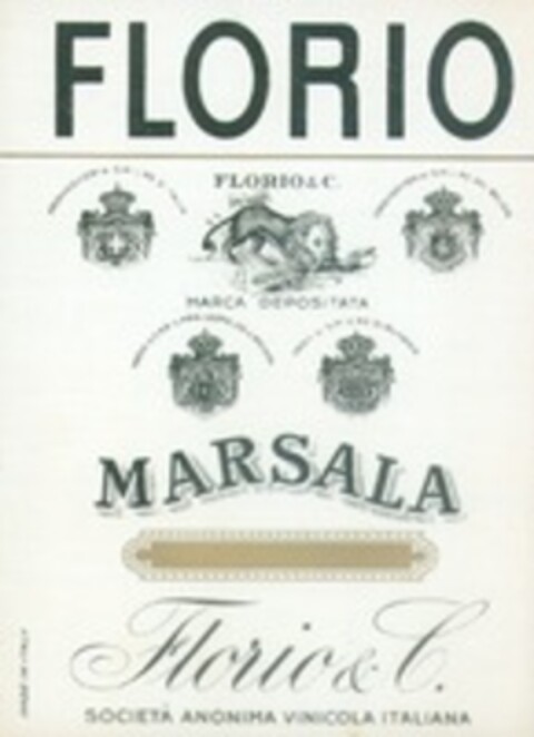 FLORIO MARSALA Logo (WIPO, 07/21/1961)