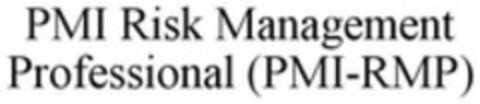 PMI Risk Management Professional (PMI-RMP) Logo (WIPO, 28.10.2008)