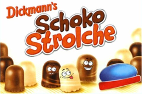 Dickmann's Schoko Strolche Logo (WIPO, 28.01.2014)