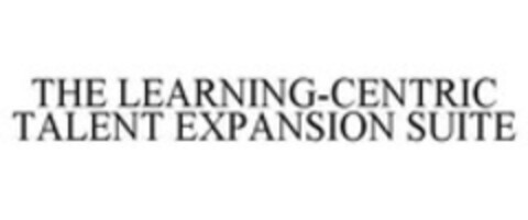 THE LEARNING-CENTRIC TALENT EXPANSION SUITE Logo (WIPO, 05.05.2015)