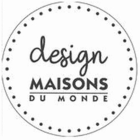 design MAISONS DU MONDE Logo (WIPO, 28.03.2022)