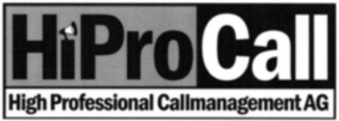 HiProCall High Professional Callmanagement AG Logo (WIPO, 09.07.2007)