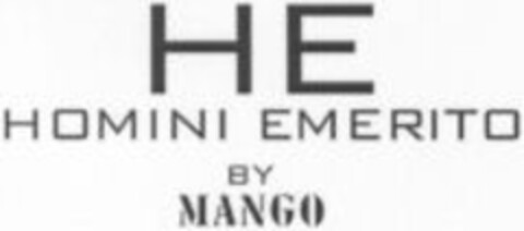 HE HOMINI EMERITO BY MANGO Logo (WIPO, 24.06.2008)