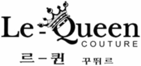 Le-Queen COUTURE Logo (WIPO, 30.12.2009)