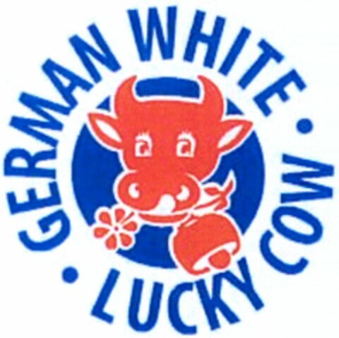 GERMAN WHITE LUCKY COW Logo (WIPO, 30.08.2011)