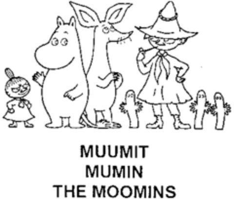 MUUMIT MUMIN THE MOOMINS Logo (WIPO, 23.04.1998)