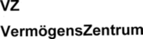 VZ VermögensZentrum Logo (WIPO, 04/30/2001)