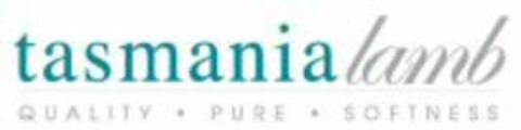 tasmania lamb QUALITY PURE SOFTNESS Logo (WIPO, 07/27/2007)