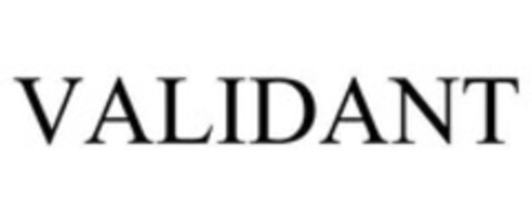 VALIDANT Logo (WIPO, 17.04.2015)