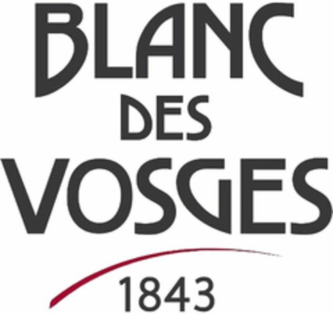 BLANC DES VOSGES 1843 Logo (WIPO, 13.02.2015)