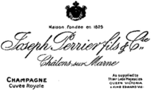 Joseph Perrier fils & Cie Logo (WIPO, 22.07.1963)