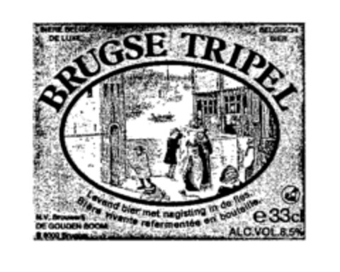 BRUGSE TRIPEL Logo (WIPO, 01/28/1988)