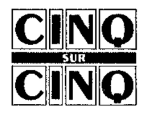 CINQ SUR CINQ Logo (WIPO, 05/09/1994)