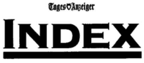 Tages Anzeiger INDEX Logo (WIPO, 09/29/1995)