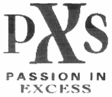 PXS PASSION IN EXCESS Logo (WIPO, 07.07.2006)