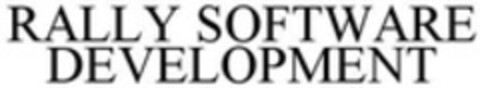 RALLY SOFTWARE DEVELOPMENT Logo (WIPO, 06.03.2009)