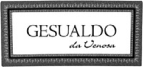 GESUALDO da Venosa Logo (WIPO, 13.05.2009)