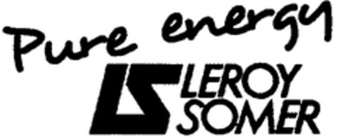 Pure energy LS LEROY SOMER Logo (WIPO, 17.01.2012)