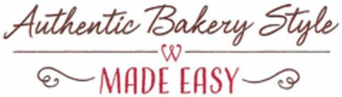 Authentic Bakery Style MADE EASY Logo (WIPO, 25.04.2017)