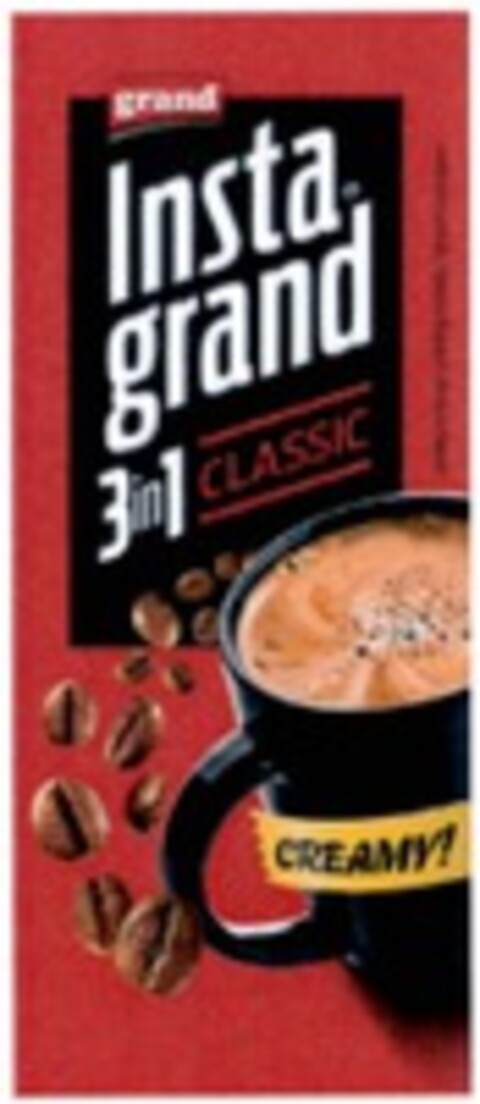 grand Insta grand 3in1 CLASSIC CREAMY! Logo (WIPO, 21.10.2019)