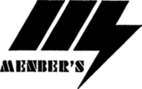 MENBER'S Logo (WIPO, 04.01.1990)