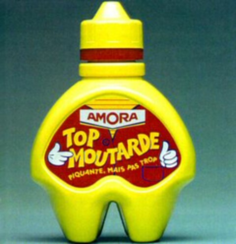 AMORA TOP MOUTARDE PIQUANTE, MAIS PAS TROP Logo (WIPO, 20.08.1998)