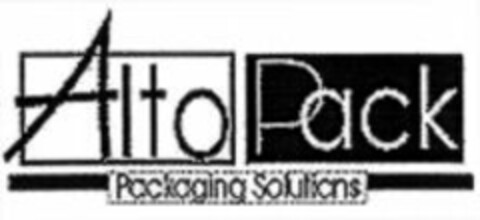 Alto Pack Packaging Solutions Logo (WIPO, 09.02.2005)