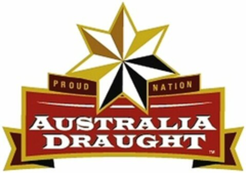 AUSTRALIA DRAUGHT PROUD NATION Logo (WIPO, 02/23/2016)