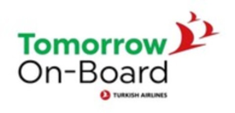 Tomorrow On-Board TURKISH AIRLINES Logo (WIPO, 04/24/2023)