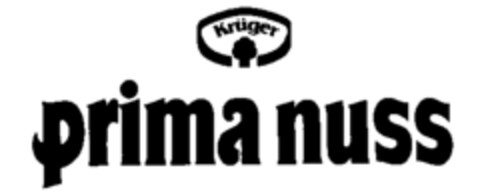 Krüger prima nuss Logo (WIPO, 09/25/1993)