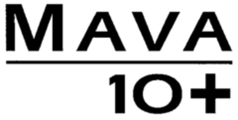 MAVA 10+ Logo (WIPO, 04/11/1997)