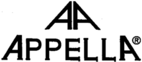 AA APPELLA Logo (WIPO, 26.06.1998)