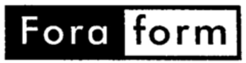 Fora form Logo (WIPO, 09/01/1998)